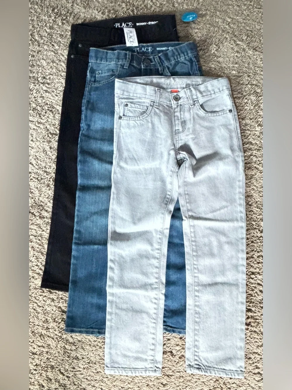 CHILDREN’S PLACE SKINNY JEANS, size 7